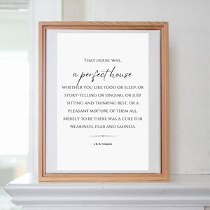 Printable Tolkien Quote Wall Art, Motivational Wall Art, Wall Decor ...