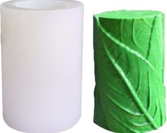 Leaf Roller Silicone Mold. Suitable for Making Candles, Soaps, Epoxy and Scented Stones