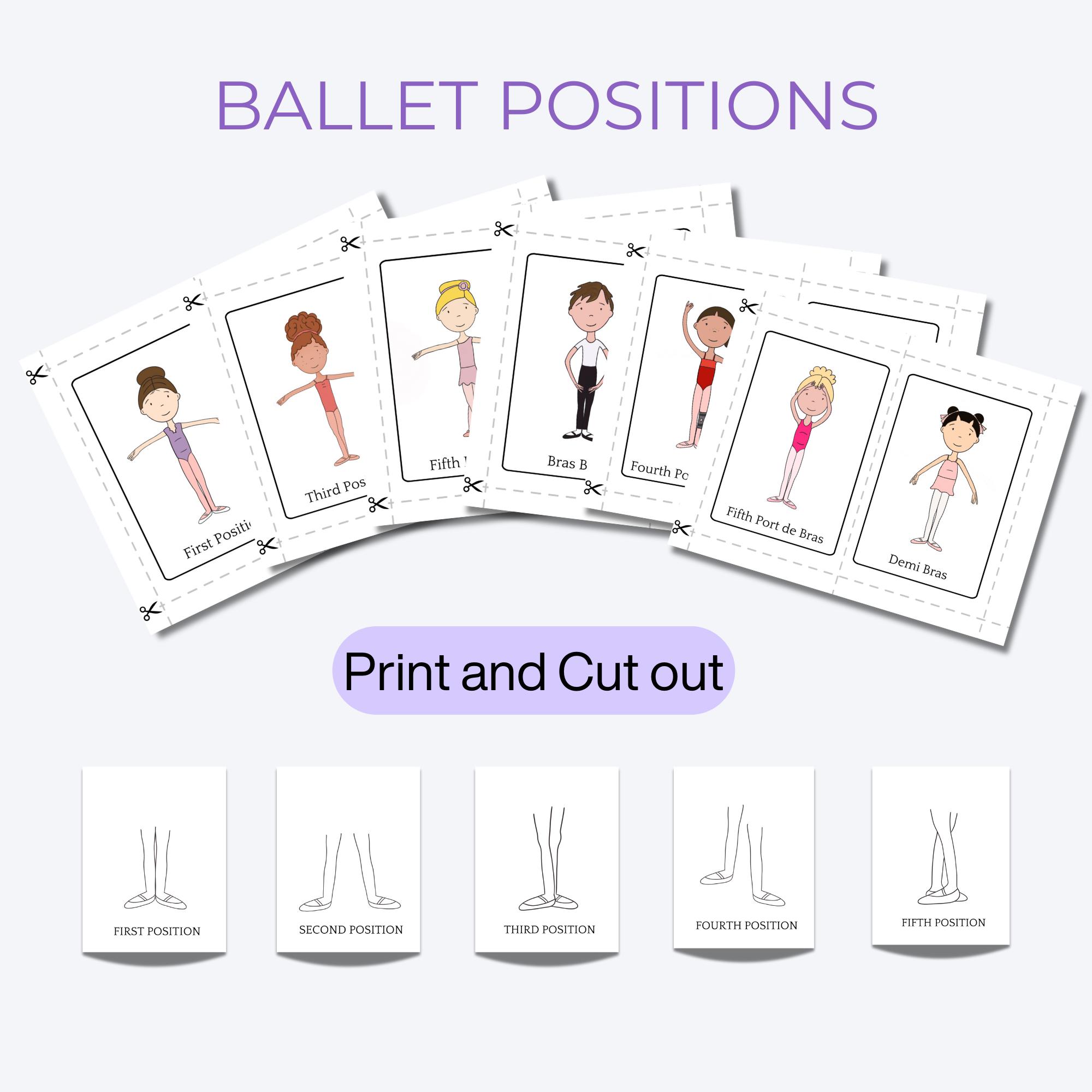 Ballet Flashcards, Ballet Terms, Beginner Ballet, Dance Curriculum ...