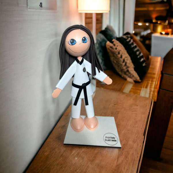 Muñeca personalizada, Muñeca de 30cm, Parece muñeca, Muñeca Moosgummi, Regalo personalizado, Muñeca Mini Me, Muñeca hecha a mano, Muñeca figura