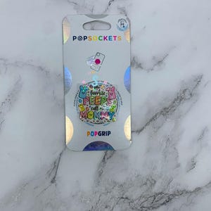 Easter My Favorite Peeps Call Me Mommy Pop Grip
