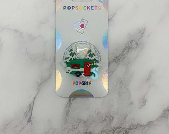 Christmas Camper Pop Grip