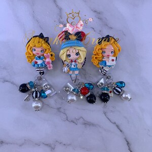 Abzeichen Reel, Orthopaedics Badge Reel, einziehbarer Badge Halter, Emergence Badge Reel, Tech ID Inhaber, Cute Badge Reel, RN, Girl Wonderland