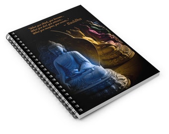 Buddha Journal-Buddha Art-Journal-Gratitude Journal-Buddha Statue-Inspiration-Spiritual Journal-Spiritual Gifts-Meditation-Buddha Quote