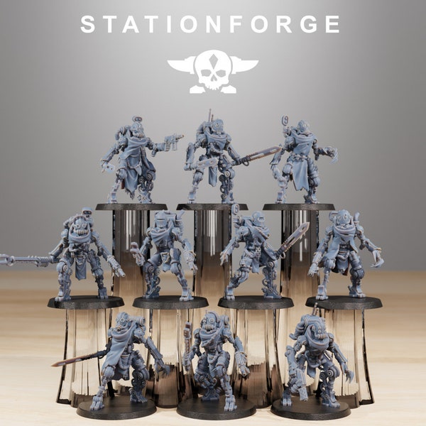 Scavenger Junkbots Builder Kit - StationForge - 28mm