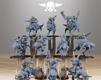 Orkaz Beast Riders – StationForge – 28 mm
