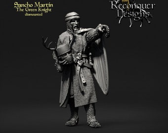 Sancho Martin, The Green Knight 28mm - Reconquer Designs