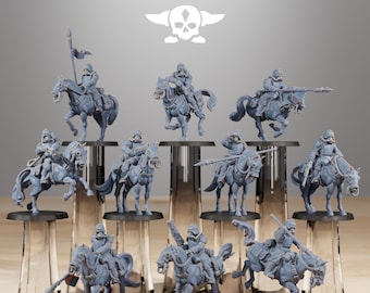 GrimGuard Cavalry - StationForge - 28mm