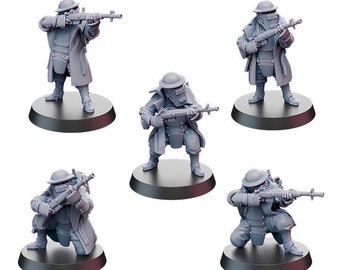 Riflemen - Australian Heavy Armored Bush Ranger ww2 - Kyoushuneko Miniatures