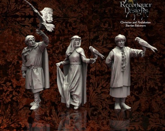 Medieval Falconers 28mm - Reconquer Designs