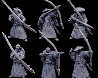 Japanese Ronin Bowmen - Kyoushuneko Miniatures