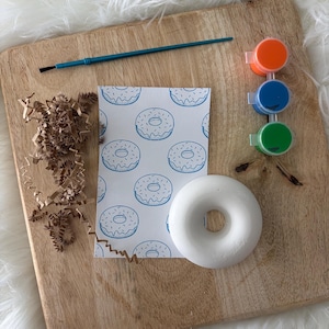 diy paint kits for kids party favor donut birthday party favors for birthday donuts