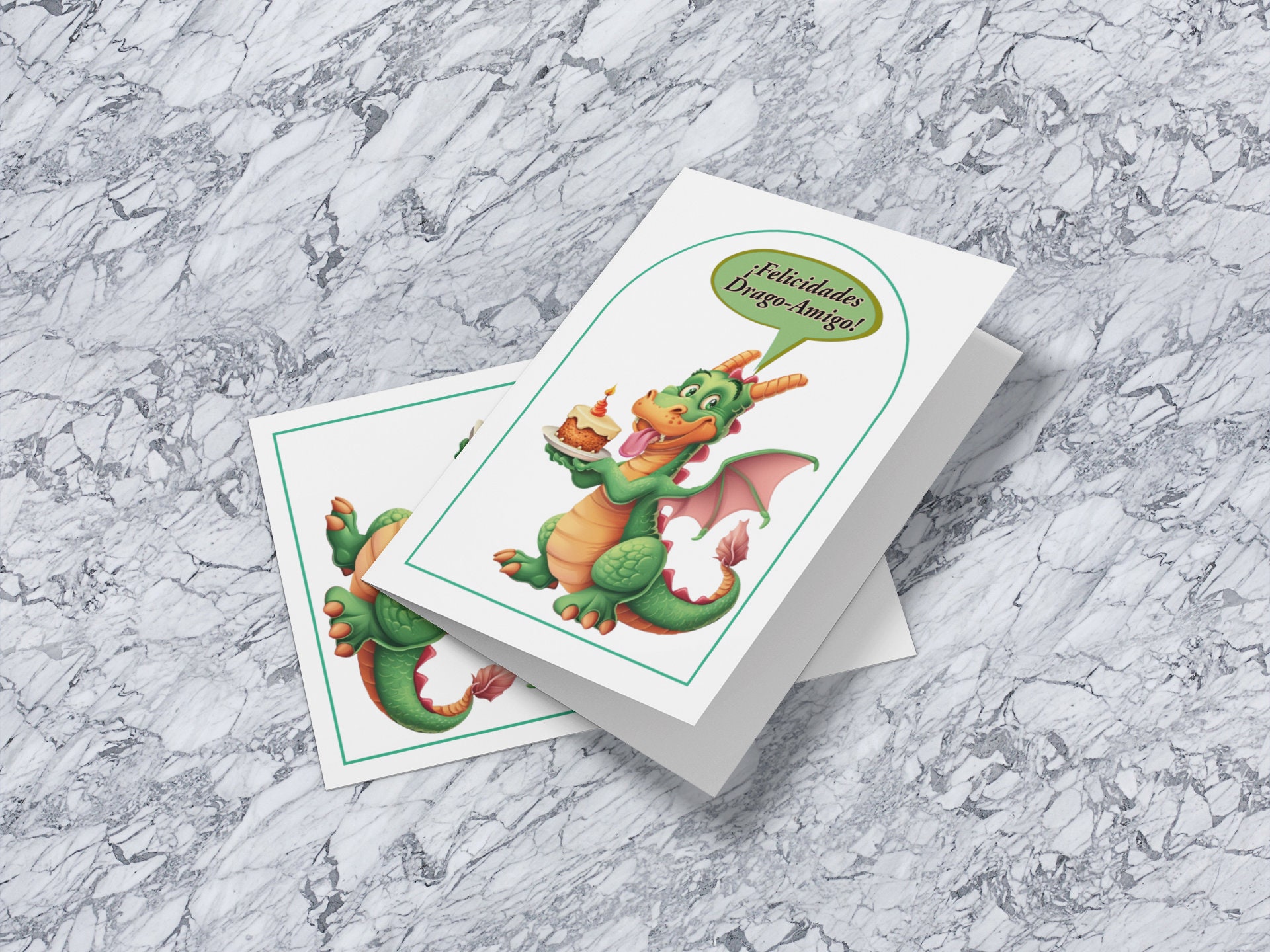 Printable Birthday Cards, Instant Download, Dragon Birthday Cards ...