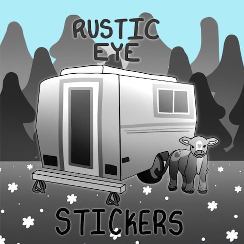 RusticEyeStickers - Etsy