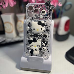 Hello Kitty Diamond Cell Phone Case: Trendy Custom iPhone 17 pro max case afbeelding 5