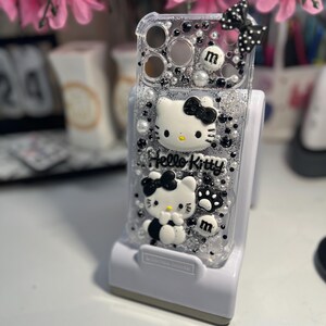 Hello Kitty Diamond Cell Phone Case: Trendy Custom iPhone 17 pro max case afbeelding 6