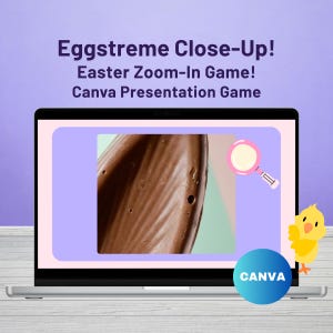 Easter What Is It? Zoom-In Picture Game, Canva Presentation Game, Brain Breaks, Classroom Activity, Family Party Game, Office Icebreaker