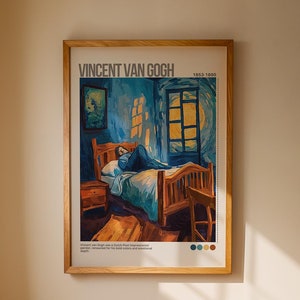 Van Gogh Quote Art Print, Van Gogh Poster, Digital Download Art, Vincent Van Gogh Poster, Digital Art, Wall Decor