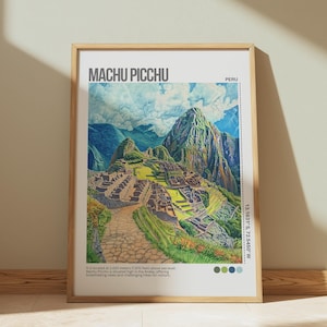 Peru Wall Print | Machu Picchu Poster | Peru Wall Art | Peru Photo | Peru Artwork | Peru Photography | Home Decor