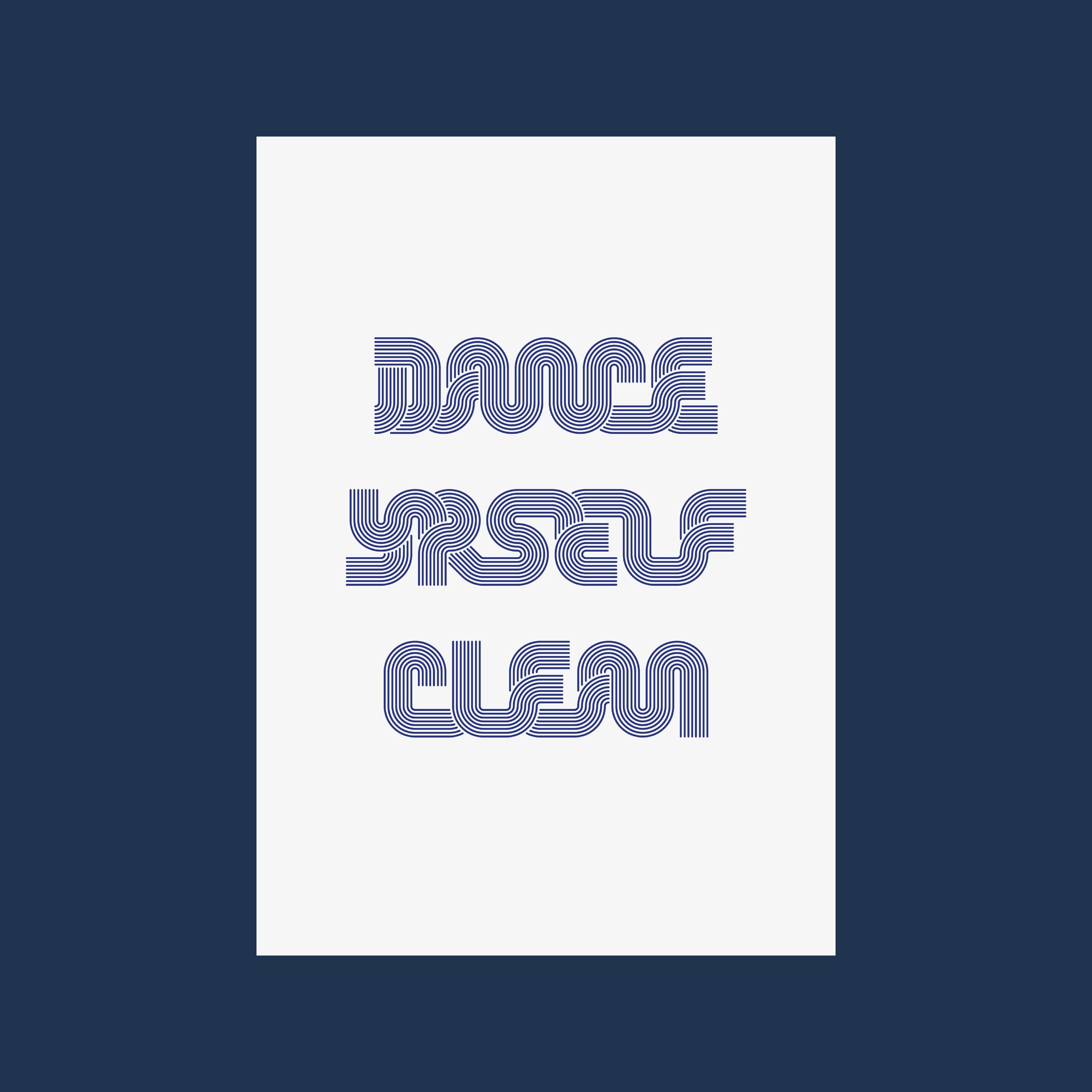 Dance Yrself Clean - LCD Soundsystem - A5 & A4 - Music Poster