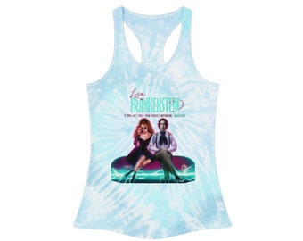 Lisa Frankenstein Tie Dye Racerback Tank Top