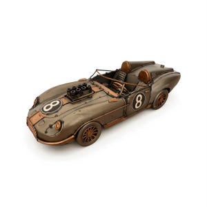 Metal Race Car - Old Model - Toy Collector Item - Vintage Car - Gift Idea- Vintage Metal Model
