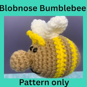 Easy Bumblebee crochet pattern, amigurumi crochet bee, beginner friendly pattern, quick crochet pattern, cute bee Plush PDF Download