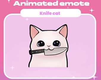 Emoticono de gato animado [CORREGIDO] / EMOTICONO MEME / Twitch