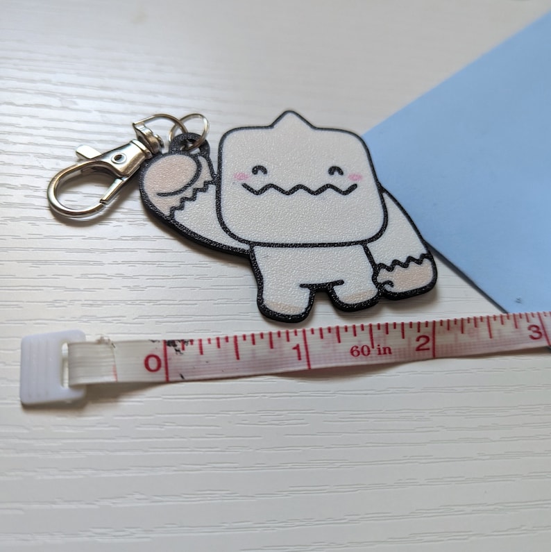 Maplestory Yeti Keychain Charm Etsy