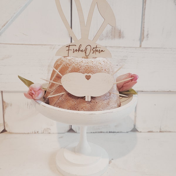 Cake Topper Hase