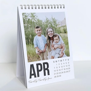 2025 Desk Calendar | Flip Calendar | Custom Photo Calendar | Personalized Gifts | Photo Gift | Art Calendar | Cute Desk Calendar Mini