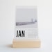Recycled Wood Block Desktop Calendar - Etsy