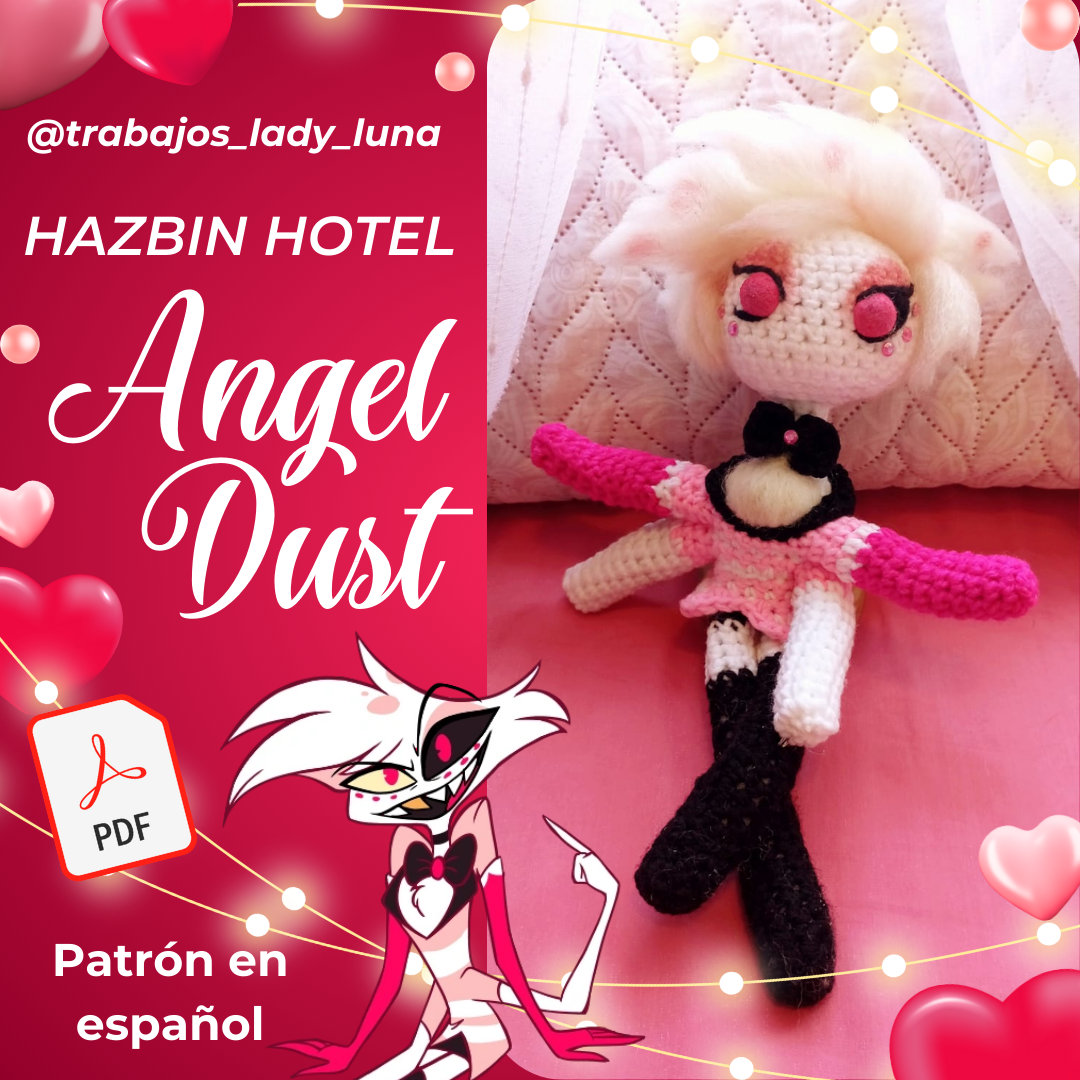 エンジェルダスト ハズビンホテル あみぐるみパターン - Etsy 日本