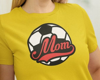 Cute Soccer Mom Shirt, Mother's Day Gift for Soccer Mom, Sports Mom Shirt, Soccer Lover Mom Shirt, Game Day Tee, Soccer Gift for Women