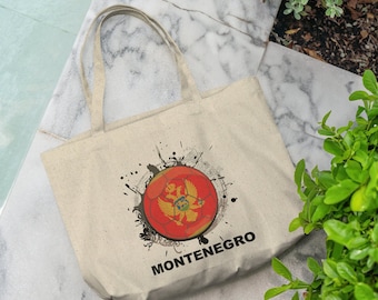 Sacola para fãs de futebol de Montenegro, sacola para mães de futebol, sacola para dias de jogos de futebol, sacola para viajantes, sacola para amantes de esportes, ideia de presente para mães de futebol