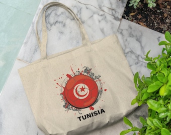 Bolsa de mano de fútbol para fanáticos de Túnez, bolsa de mano para mamá de fútbol, bolsa de día de juego de fútbol, bolsa de mano para viajeros, bolsa de mano para amantes de los deportes, idea de regalo para mamás de fútbol