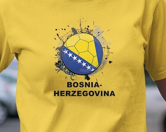 Bosnia Soccer T-Shirts, Team Bosnia Soccer Shirt, Bosnia Travel Shirt, Soccer Player Shirt, Soccer Nation Shirt, Great Soccer Lover Gift