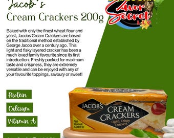 Galletas de crema Jacob's 200 g