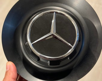 Mercedes Benz Center Cap 163mm Plate Size 60mm Fitment Size