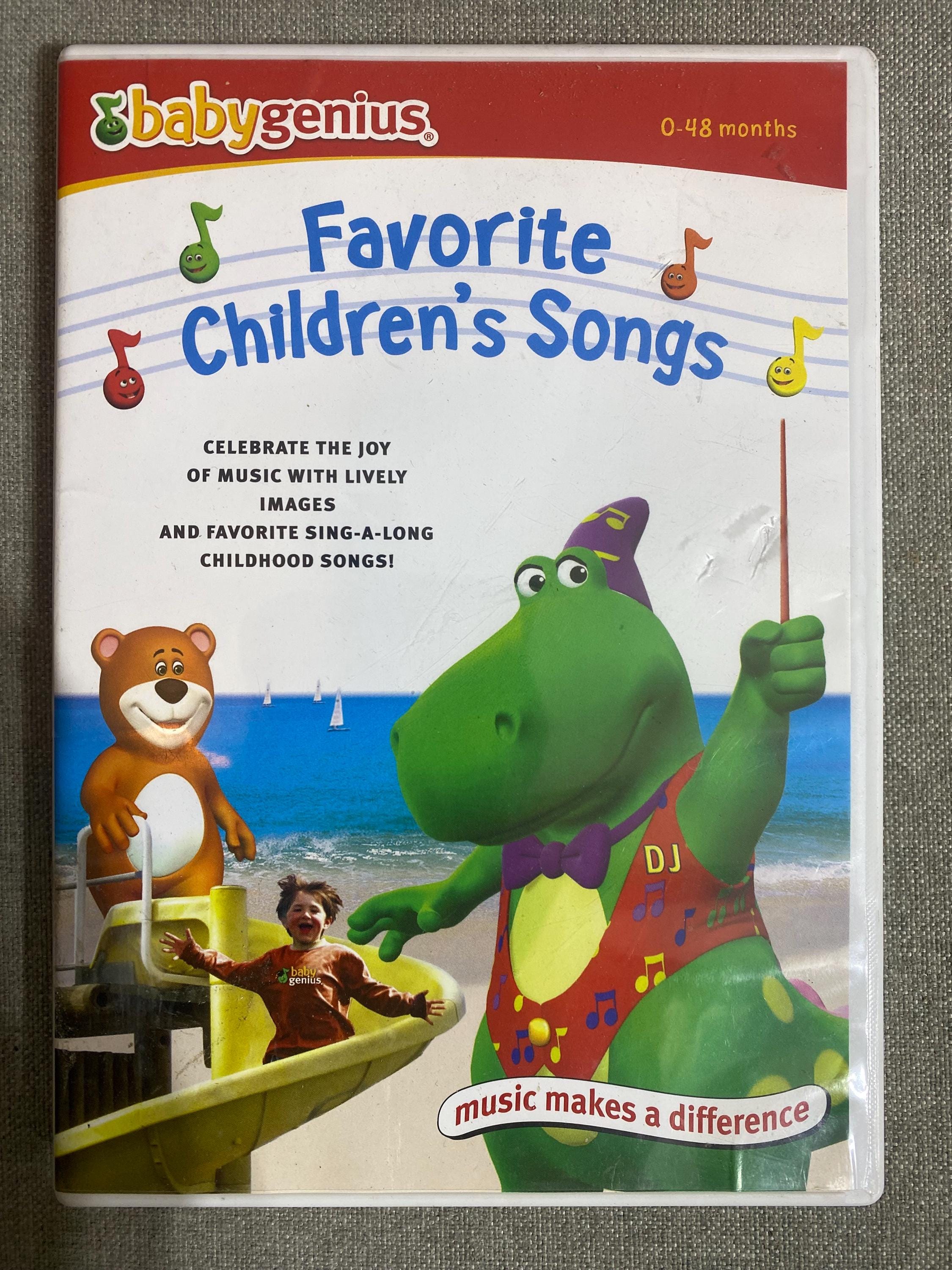Baby Genius: Favorite Children's Songs DVD - Etsy UK