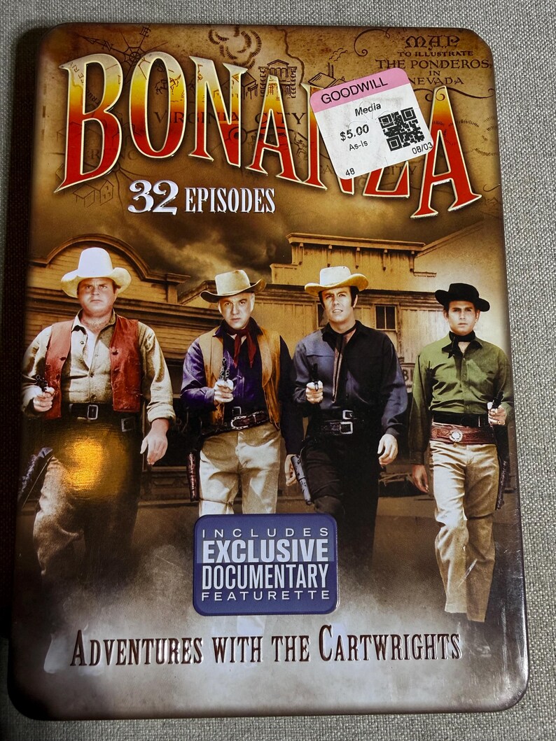 Bonanza: Adventures With the Cartwrights DVD - Classic Western TV - Etsy
