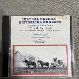 Central Oregon Historical Movements CD
