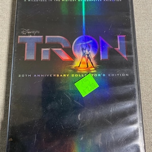 Tron DVD (20th Anniversary Collector’s Edition) | Sci-Fi Classic | Digital World Adventure | Disney Cult Film