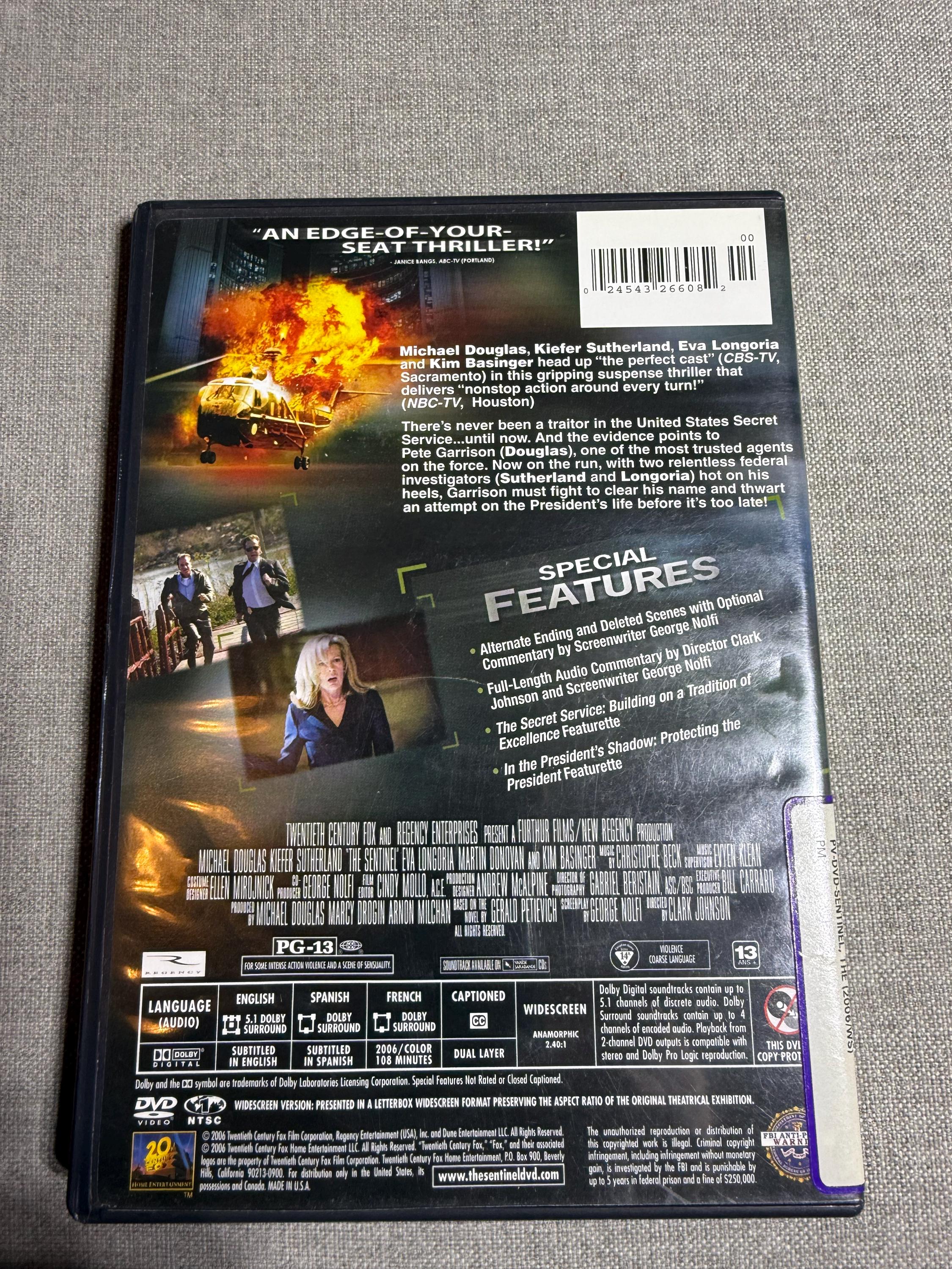 The Sentinel (2006) | Widescreen Edition DVD | Michael Douglas