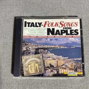Italy Folk Songs From Naples CD- Pre Owned