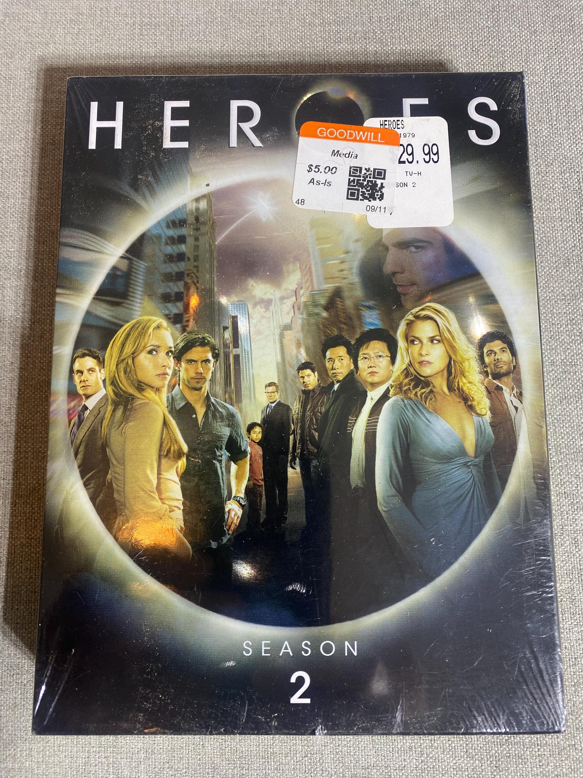Heroes: Season 2, New DVD Set, Factory Sealed - Etsy