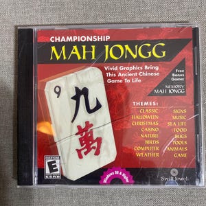 Championship Mah Jongg CD-ROM