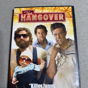 The Hangover (2009) | Rated Single-Disc Edition DVD | Bradley Cooper, Ed Helms | R Rated Comedy
