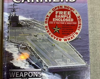 Armas de guerra: portaaviones de la Armada de EE. UU., nuevo DVD sellado de fábrica