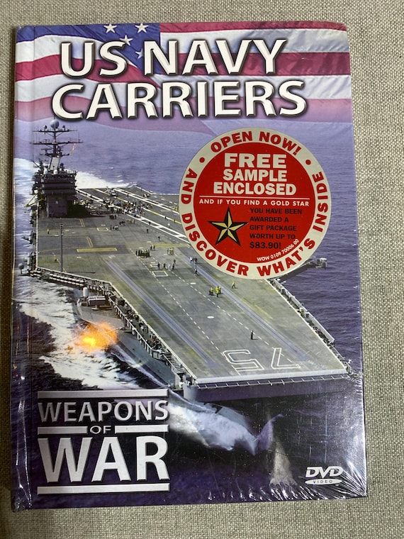 Weapons of War: U.S. Navy Carriers, New DVD Factory Sealed - Etsy